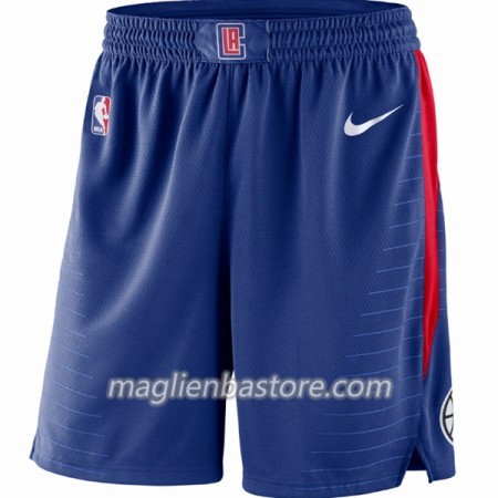 Los Angeles Clippers Uomo Pantaloncini Blu Nike Swingman